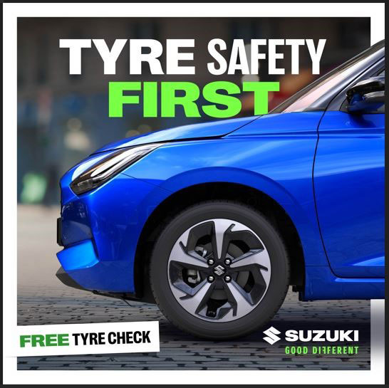 Get Your Free Suzuki Tyre Check